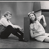 Reva Rose and unidentified [left] in the stage production You're a Good Man Charlie Brown