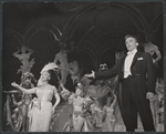 Joan Diener and unidentified in the stage production Ziegfeld Follies of 1956