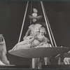 Carol Haney [center] and unidentified others in the stage production Ziegfeld Follies of 1956