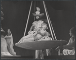 Carol Haney [center] and unidentified others in the stage production Ziegfeld Follies of 1956