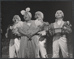 Mae Barnes [center] and unidentified in the stage production Ziegfeld Follies of 1956