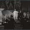 Tallulah Bankhead [center] and unidentified others in the stage production Ziegfeld Follies of 1956