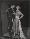 Matt Mattox and Tallulah Bankhead in the stage production Ziegfeld Follies of 1956