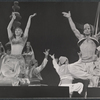 Carol Haney [left] and unidentified others in the stage production Ziegfeld Follies of 1956
