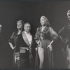 David Burns [center] and unidentified in the stage production Ziegfeld Follies of 1956