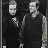 Carmen Alvarez and John Cunningham in the stage production Zorba