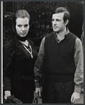 Carmen Alvarez and John Cunningham in the stage production Zorba