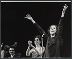 Lorraine Serabian [right] and unidentified others in the stage production Zorba