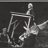 Herschel Bernardi [left] and unidentified others in the stage production Zorba