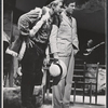 Herschel Bernardi and John Cunningham in the stage production Zorba