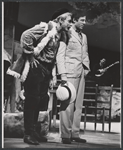 Herschel Bernardi and John Cunningham in the stage production Zorba