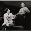 John Cunningham and Herschel Bernardi in the stage production Zorba