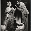 Maria Karnilova and John Cunningham in the stage production Zorba