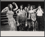 John Raitt [center] and unidentified others in the 1968 tour of the stage production Zorba