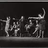 Chita Rivera [center] and unidentified others in the 1968 tour of the stage production Zorba