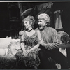 Barbara Baxley and John Raitt in the 1968 tour of the stage production Zorba