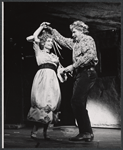 Barbara Baxley and John Raitt in the 1968 tour of the stage production Zorba