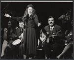 Chita Rivera [center] and unidentified others in the 1968 tour of the stage production Zorba