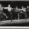 John Raitt [second left] and unidentified others in the 1968 tour of the stage production Zorba