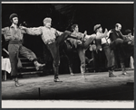 John Raitt [second left] and unidentified others in the 1968 tour of the stage production Zorba