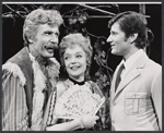 John Raitt, Barbara Baxley and Gary Krawford in the 1968 tour of the stage production Zorba