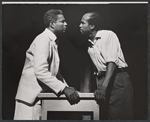 Ossie Davis and Louis Gossett in the stage production The Zulu and the Zayda