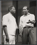 Ossie Davis and Louis Gossett in the stage production The Zulu and the Zayda