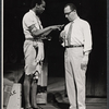 Louis Gossett and Joe Silver in the stage production The Zulu and the Zayda
