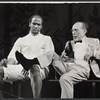 Louis Gossett and Menasha Skulnik in the stage production The Zulu and the Zayda. [1965]