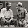 Louis Gossett and Menasha Skulnik in the stage production The Zulu and the Zayda