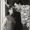 Jane Alexander and Jerry Orbach in the stage production 6 rms riv vu