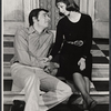 Jerry Orbach and Jane Alexander in the stage production 6 rms riv vu