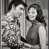 Jerry Orbach and Jane Alexander in the stage production 6 rms riv vu