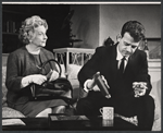 Ruth McDevitt and Murray Hamilton in the stage production Absence of a Cello