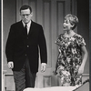 Charles Grodin and Lee Kurty in the stage production Absence of a Cello