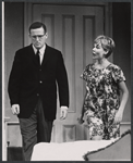 Charles Grodin and Lee Kurty in the stage production Absence of a Cello