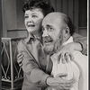 Ruth White and Fred Clark in the stage production Absence of a Cello