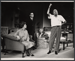 Ruth White, Charles Grodin, Ruth McDevitt and Fred Clark in the stage production Absence of a Cello