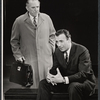 Ed Begley and Richard Kiley in the stage production Advise and Consent