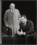 Ed Begley and Richard Kiley in the stage production Advise and Consent