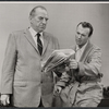 Ed Begley and Richard Kiley in the stage production Advise and Consent