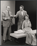 Ed Begley, Richard Kiley, and Sally Kemp in the stage production Advise and Consent