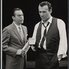 Chester Morris and Richard Kiley in the stage production Advise and Consent