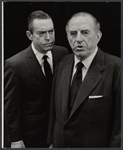 Chester Morris and Ed Begley in the stage production Advise and Consent
