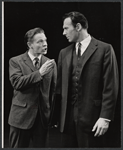 Unidentified actor and Richard Kiley in the stage production Advise and Consent