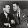 Kevin McCarthy and Chester Morris in the stage production Advise and Consent