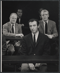 Unidentified actors in the stage production Advise and Consent