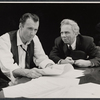 Richard Kiley and Henry Jones in the stage production Advise and Consent