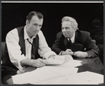 Richard Kiley and Henry Jones in the stage production Advise and Consent