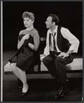 Sally Kemp and Richard Kiley in the stage production Advise and Consent